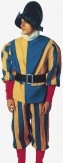 costume di carnevale GUARDIA SVIZZERA